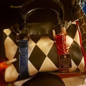 Harley Quinn Barrel Hand Bag.